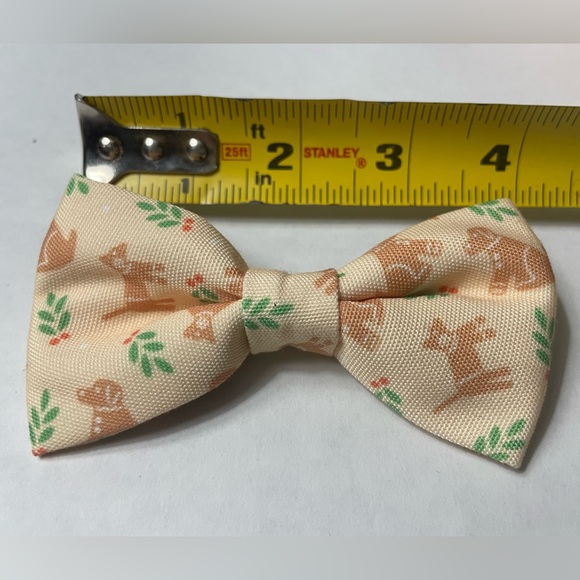 $5 Add on: Pet Collar Bow Christmas Themed - Picture 2 of 7